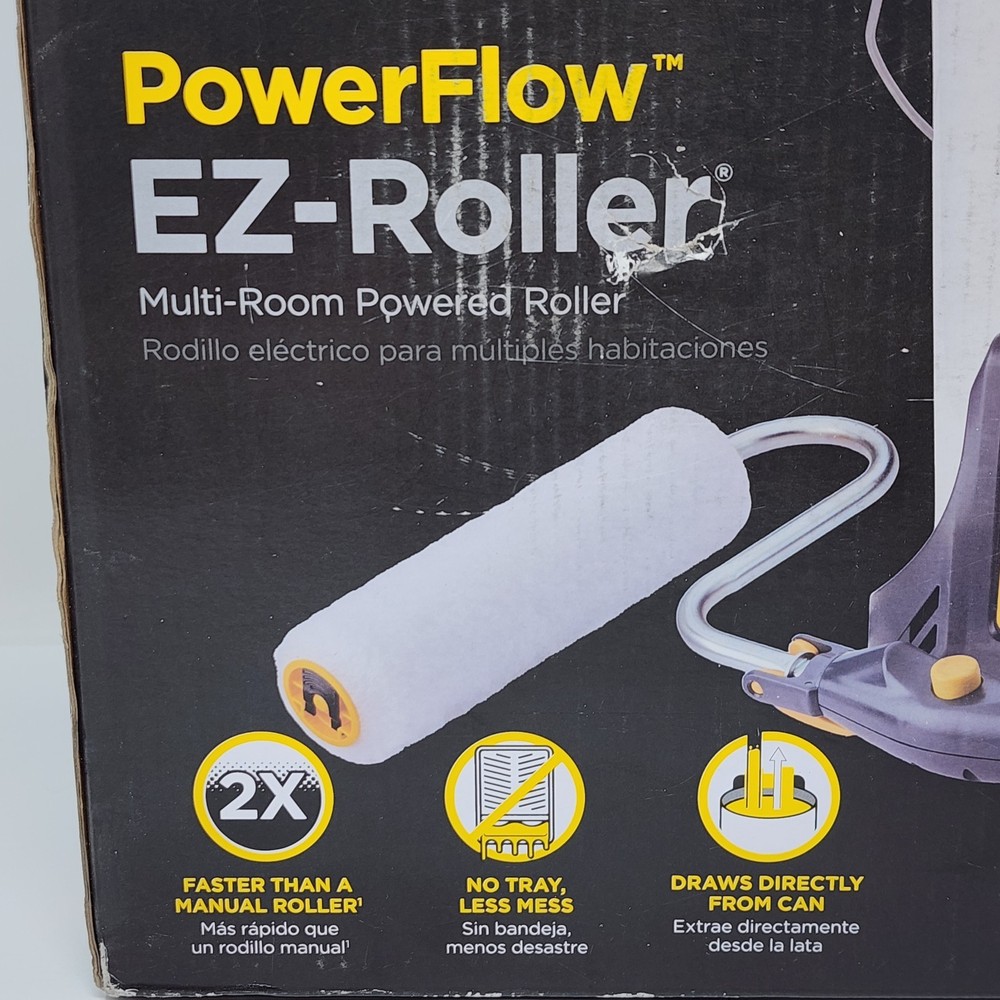 Wagner PowerFlow EZ-Roller Multi-Room Powered Paint Roller, D