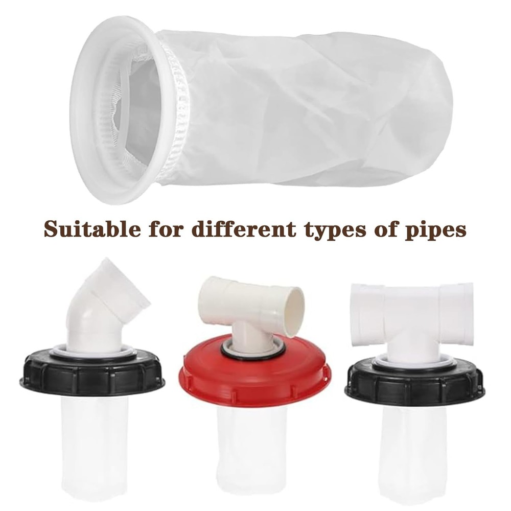 2PCS IBC Lid Filter Nylon Screen Water Tank