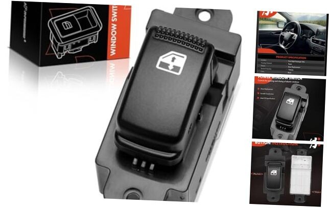 Replacement Passenger Power Window Switch for 01-05 Kia Optima Front Right
