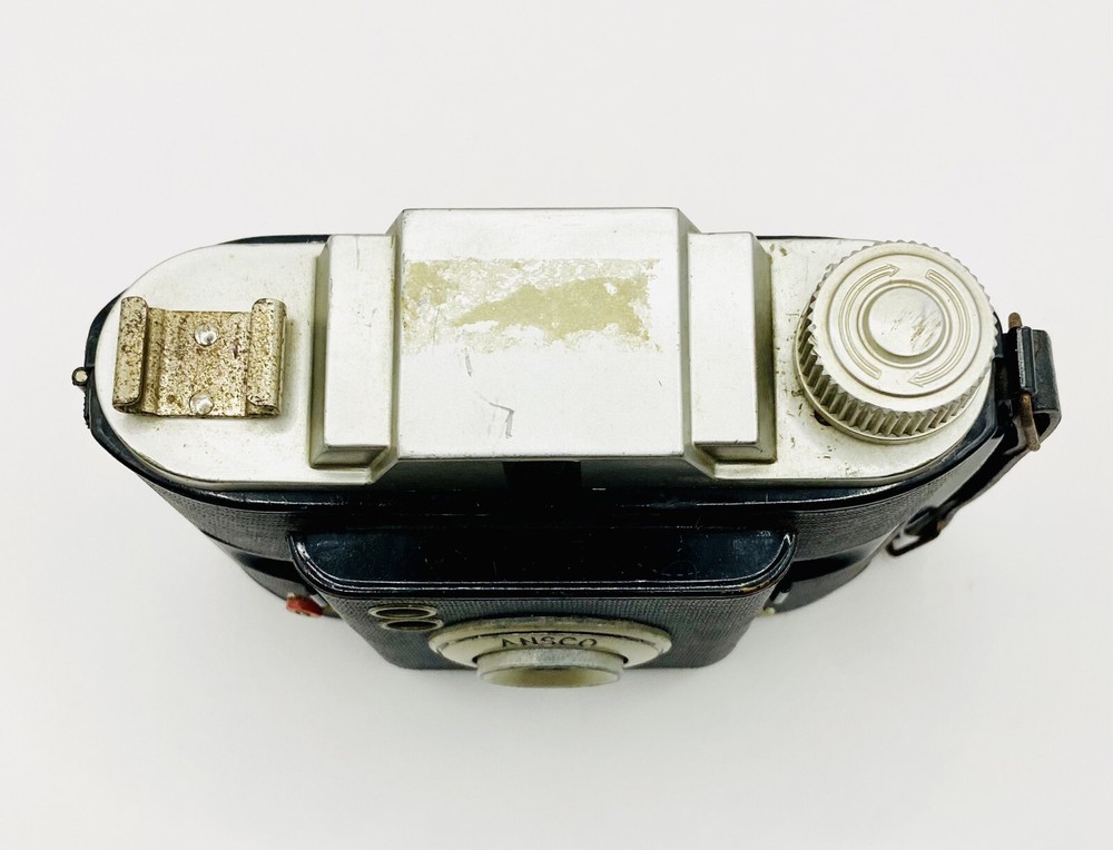 Ansco Camera Rangefinder Flash Clipper Vintage Made In USA