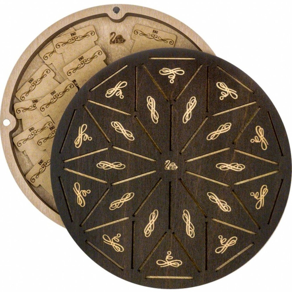 Plywood Needlework Box + 42 spools Needlework Organizer Thread/Floss organizer