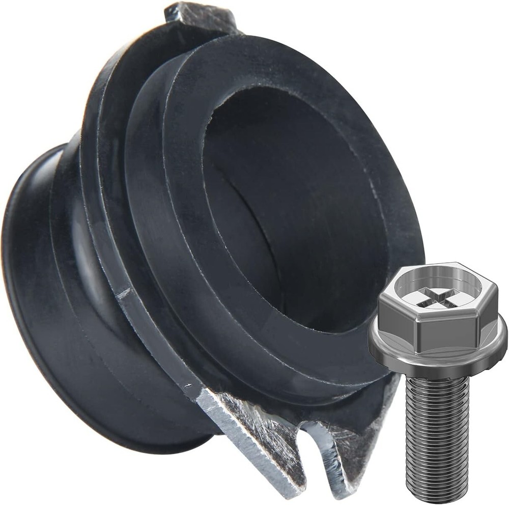 Garbage Disposal Parts Flex Coupler Replacement for InSinkErator Black