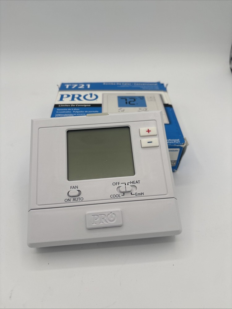 Pro1 T721 Dual Stage Non Programmable Thermostat - White