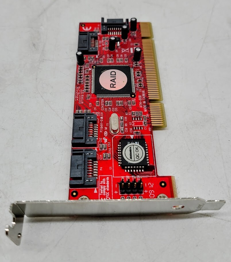 Addonics ADST114 4 Port Serial ATA RAID Controller