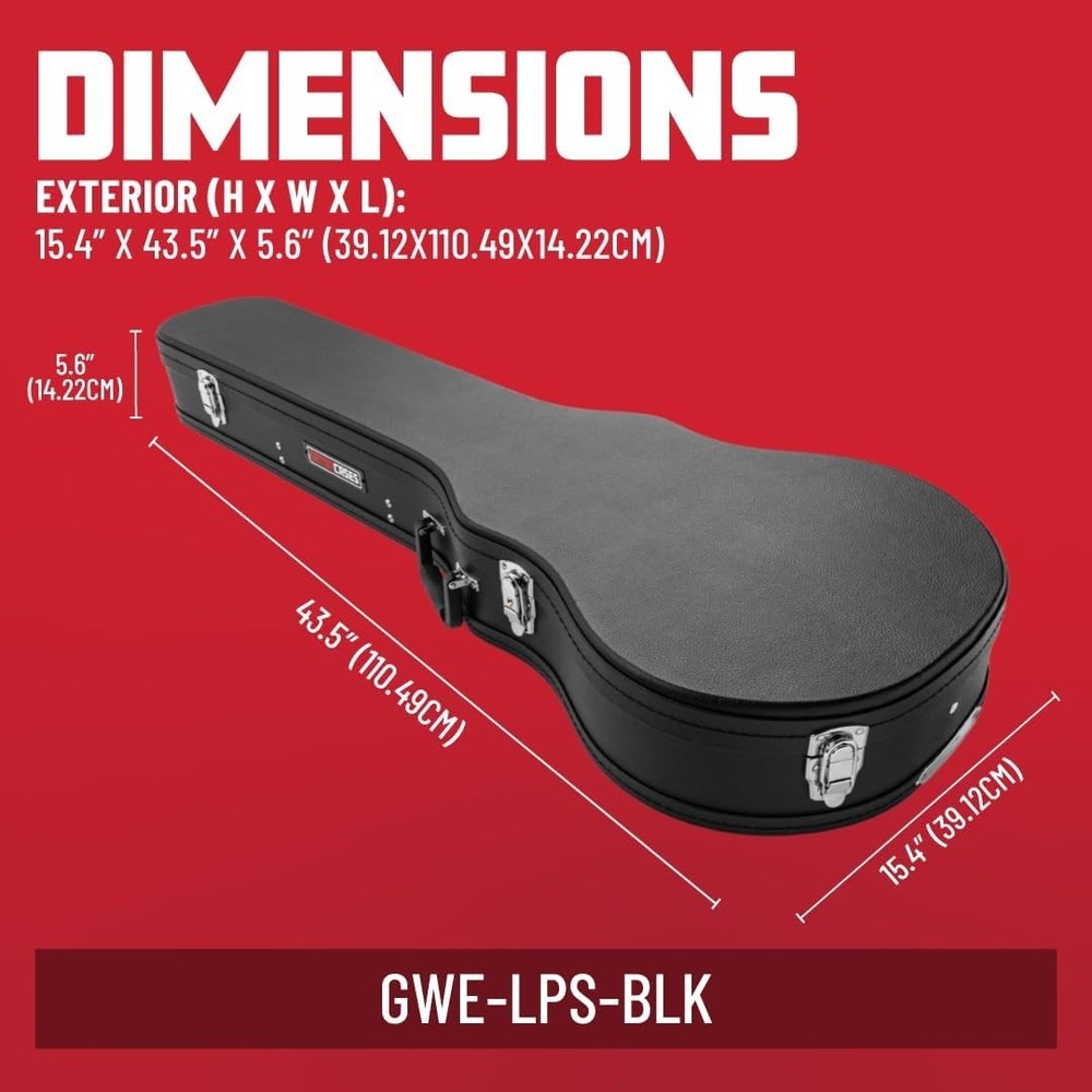 Protective Hard-Shell Case for Les Paul
