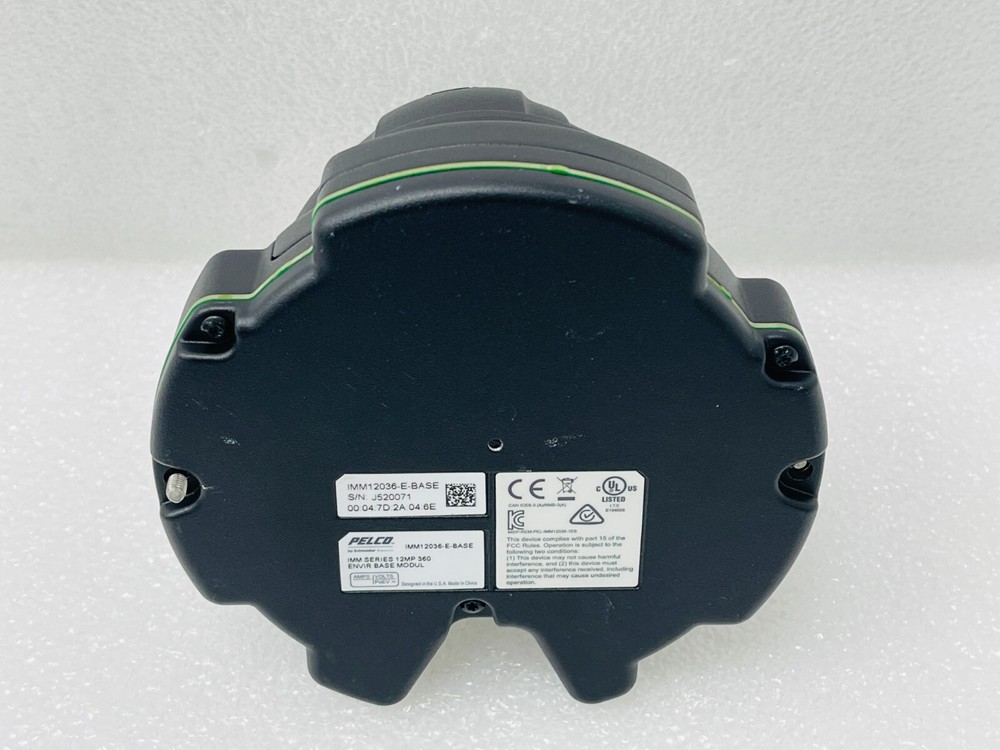 USED - Pelco IMM12036-E-BASE 12 Megapixels 360 deg Panaramic Network Camera