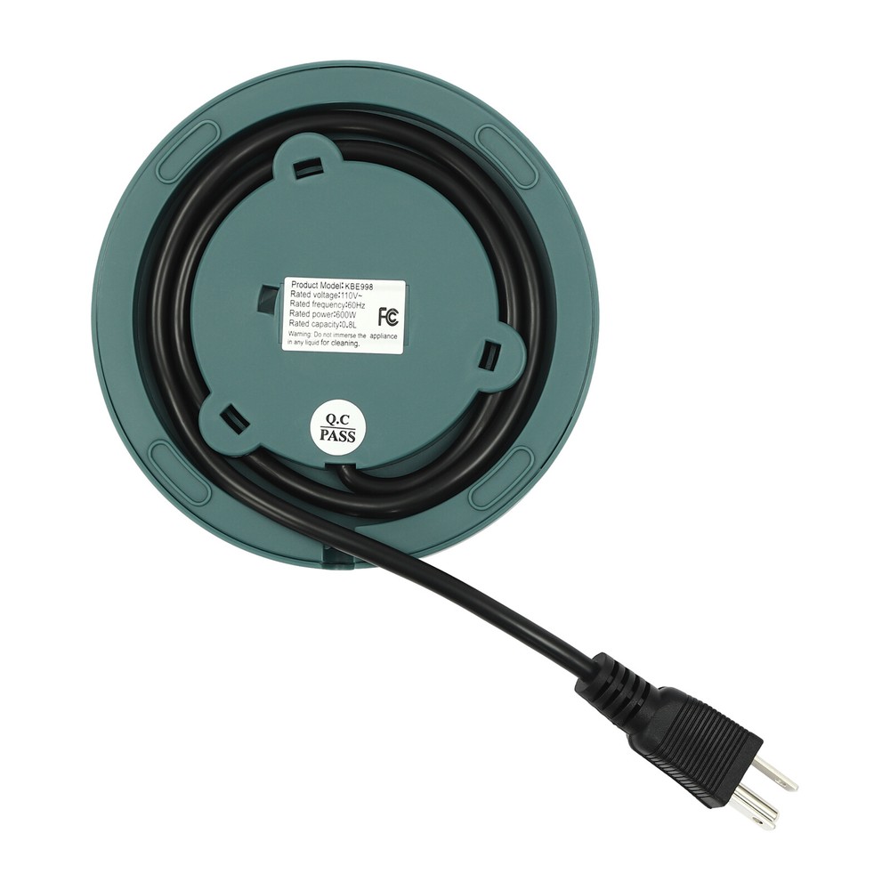 Temperature Control Electric Tea Kettle, Water Boiler & Heater green