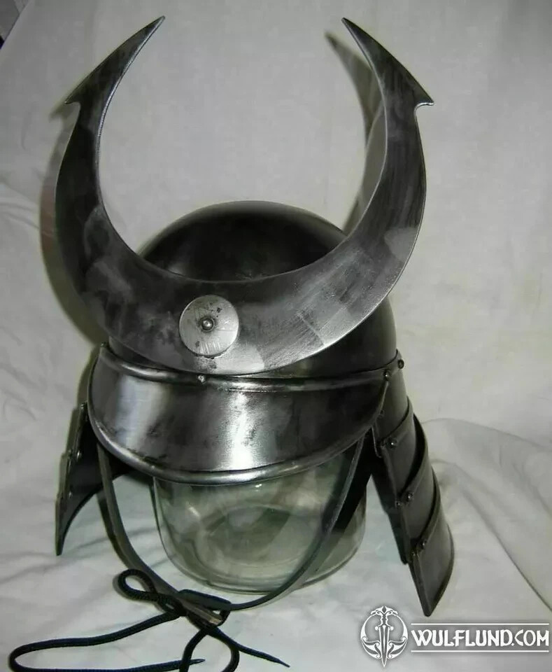 Medieval Helmet Samurai Helmet Replica armor helmet With Crest