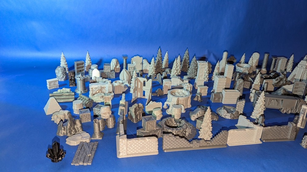 203 Pieces of scatter terrain bundle