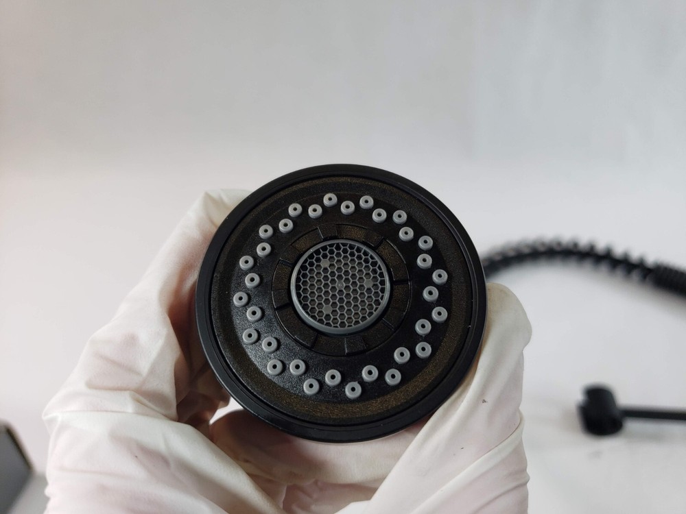 FORIOUS Black Kitchen Faucet with LOOSE Pull Down Sprayer - Read Description