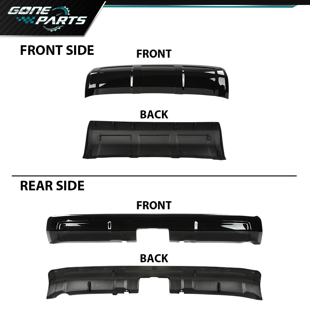 Lower Valance Panel Bumper Replace Fit For 2014-2023 Toyota 4Runner TRD Black
