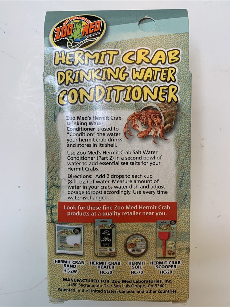 Hermit Crab Drinking Water Conditioner