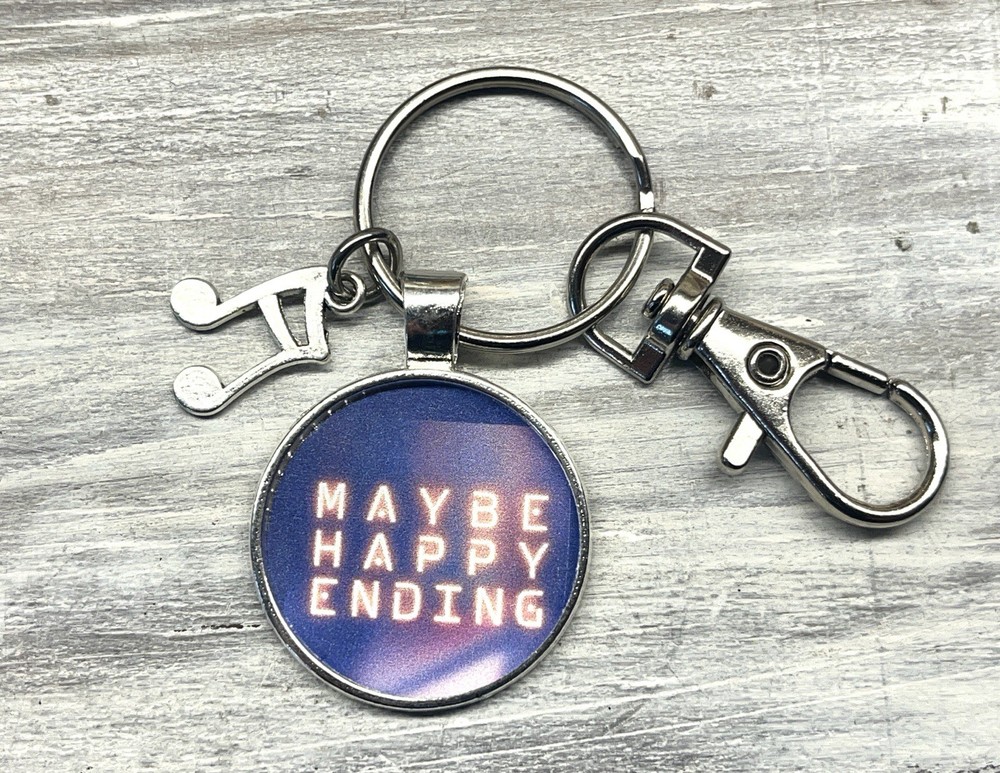 Maybe Happy Endings Broadway Musical keychain