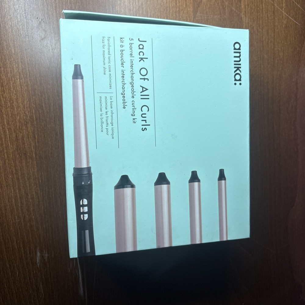 amika curling iron kit (just attachments only)