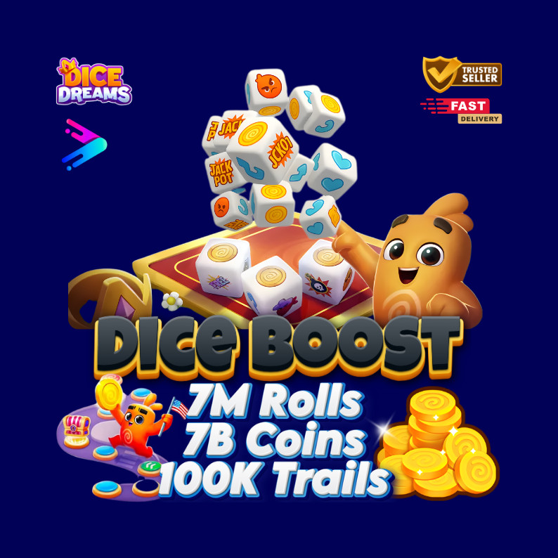 Dice Dreams 7M Rolls – Smart Upgrade Bundle | Fast Delivery (Read Description)