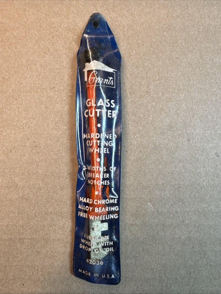 GLASS CUTTER GRANTS #42036 Excellent Condition