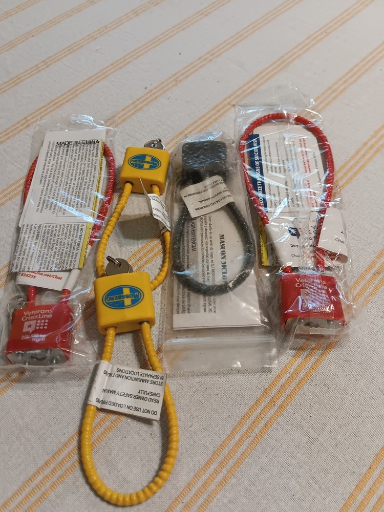 Five Gun Lock With Keys