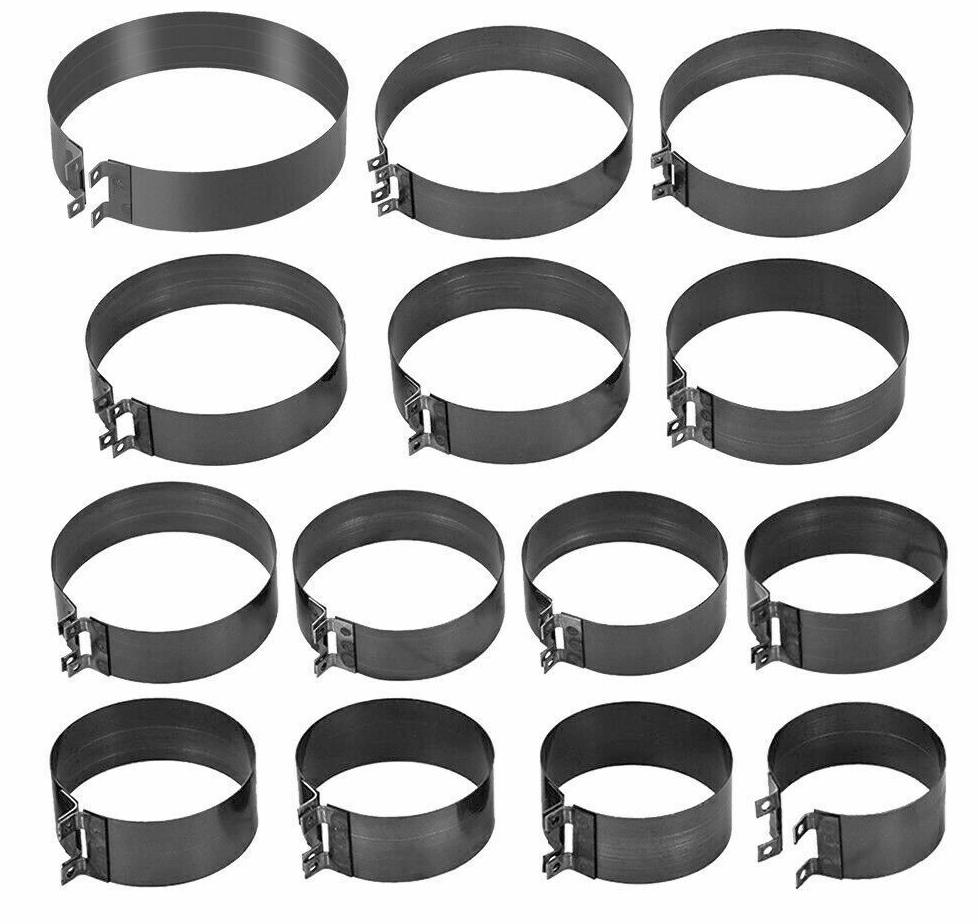 Car Professional Piston Ring Compressor Cylinder Installer Plier & 14 Band Tools