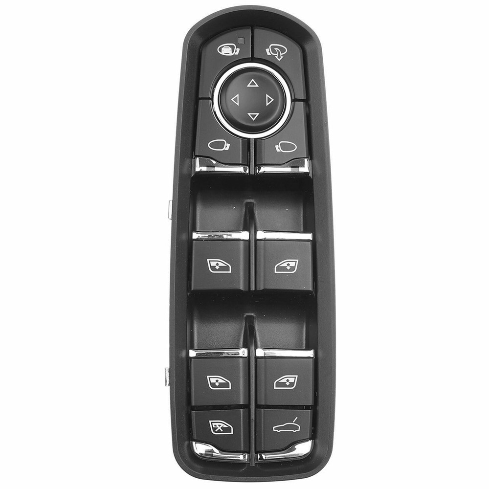 Master Main Power Window Switch Front Left for Porsche Cayenne Macan Panamera