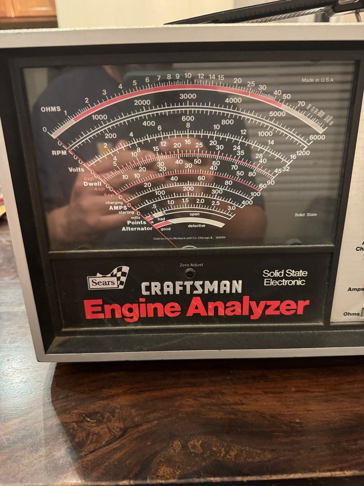 Sears Craftsman Solid State Engine Analyzer Model 161.210400 USA Accessories