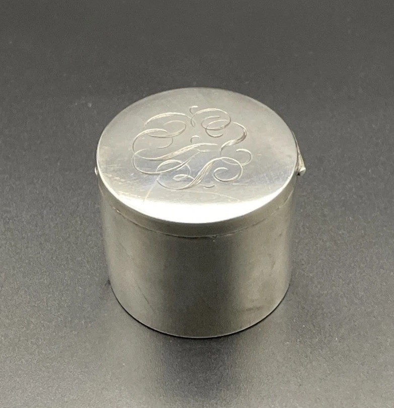 Watson Sterling Silver Stamp Roll Box / Dispenser