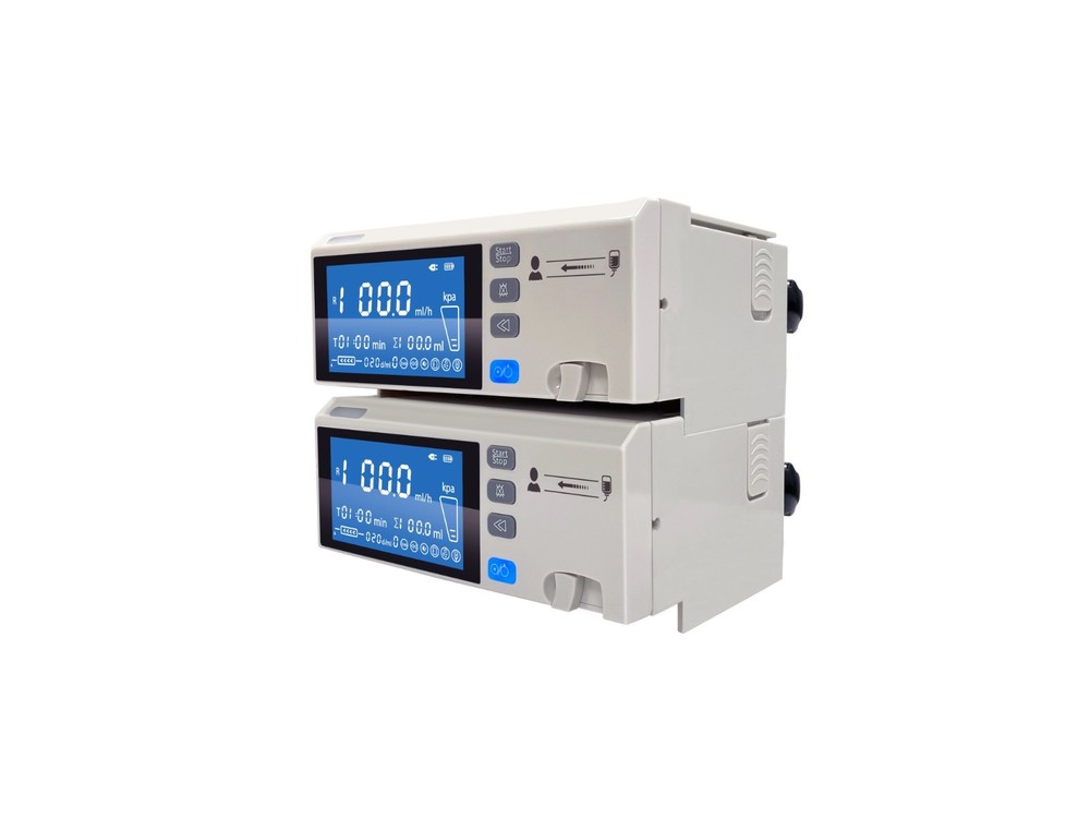 4.3 inch Infusion Pump Multiple Infusion modesTouch Screen Stackable type IV