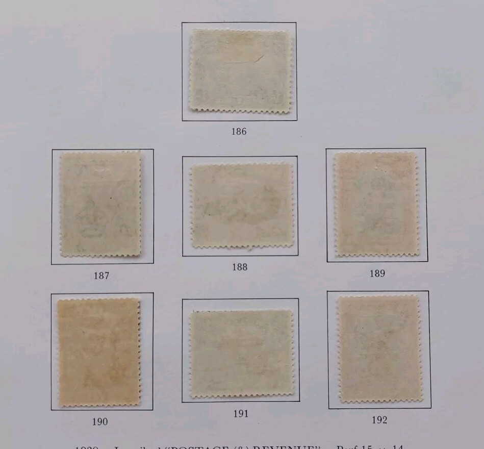 Malta 1928 SG174/92 - 1928 Definitives Mounted Mint