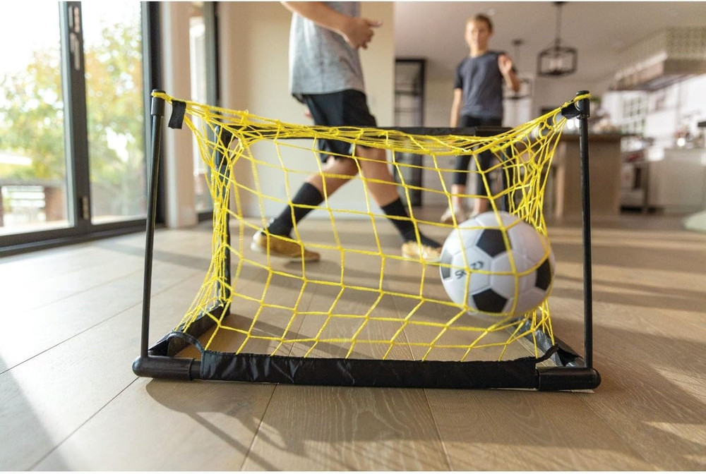 Pro Mini Goal, Includes 5" Soft Ball, Easy to Assemble Frame