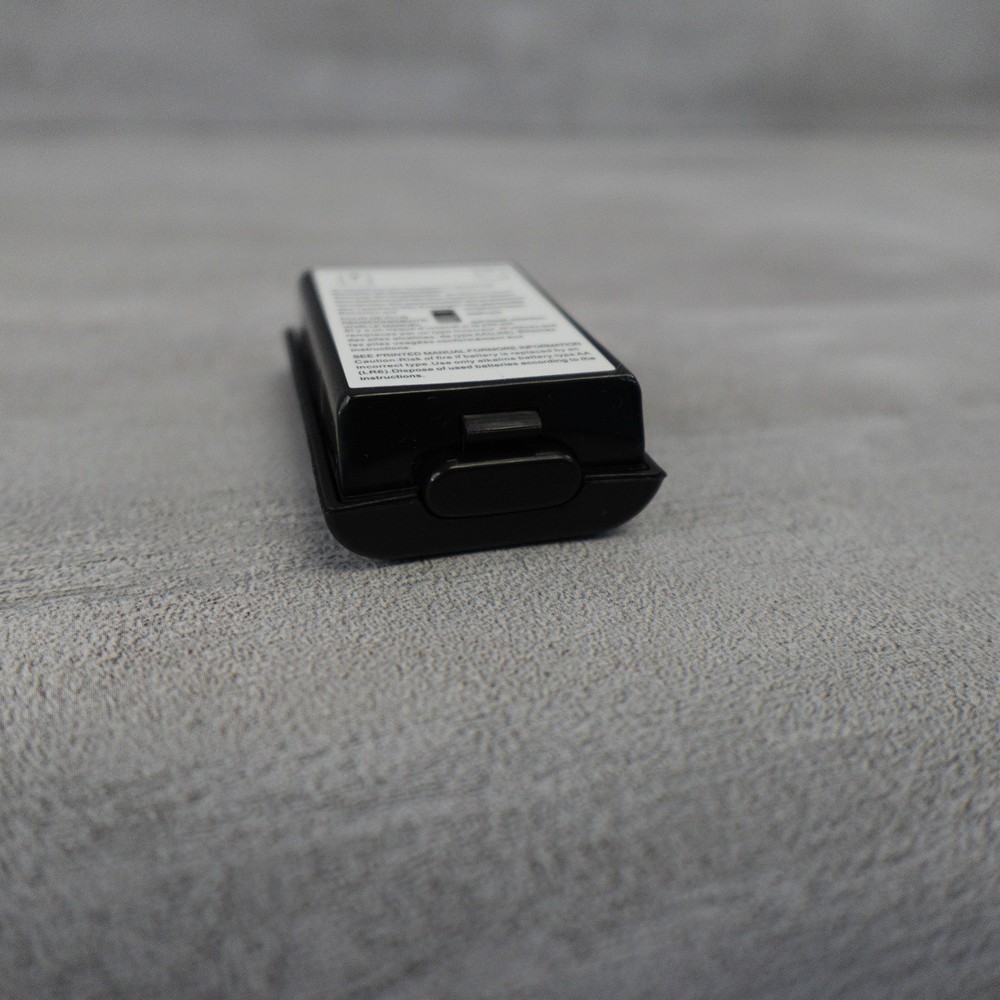 Battery Pack for Xbox 360 Wireless Controller Microsoft Black Cover Replacement