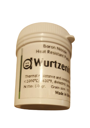 Boron nitride, high temperature resistant paste, mold release, 50 gr., Ukraine