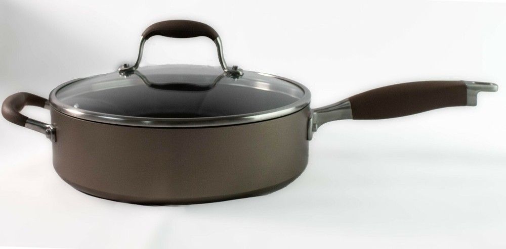 Anolon Advanced Home Hard-Anodized Nonstick 11-Piece Cookware Set (Bronze)