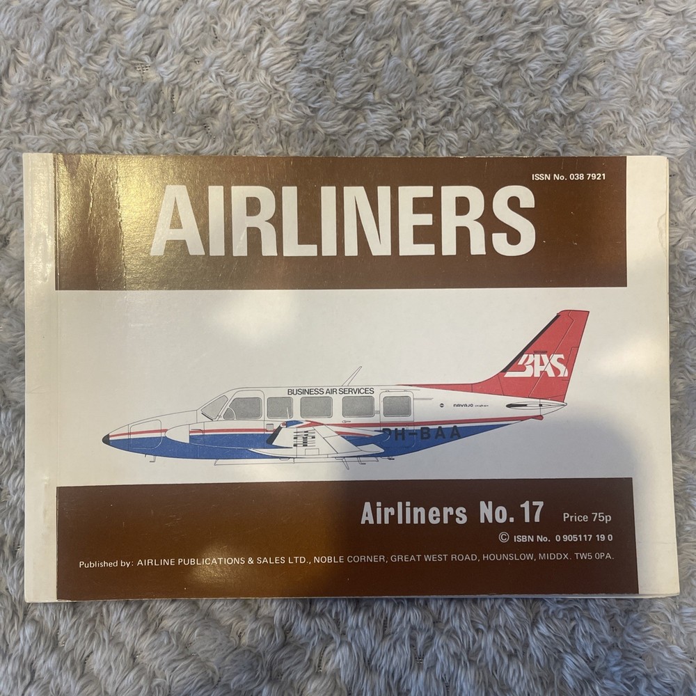 AIRLINERS Book No 17 Published Airline Publications & Sales