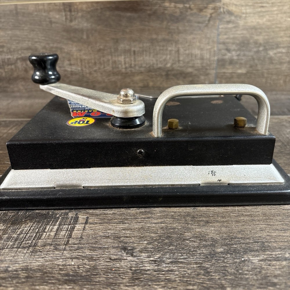 Top-O-Matic Collectible Cigarette Making Machine Cigarette Roller