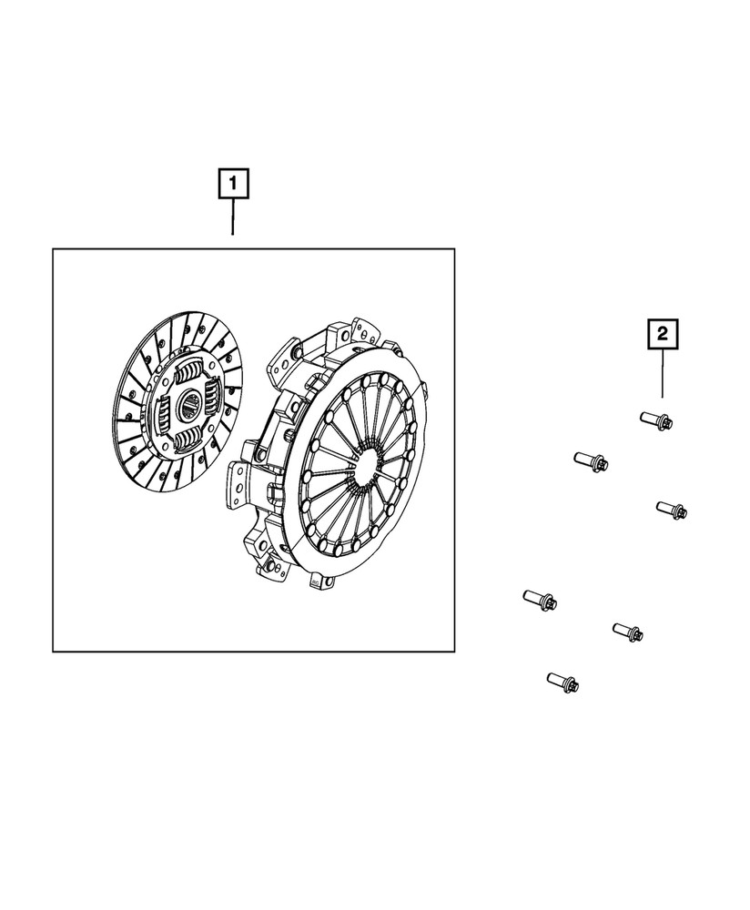Genuine Mopar Screw 6508880AA