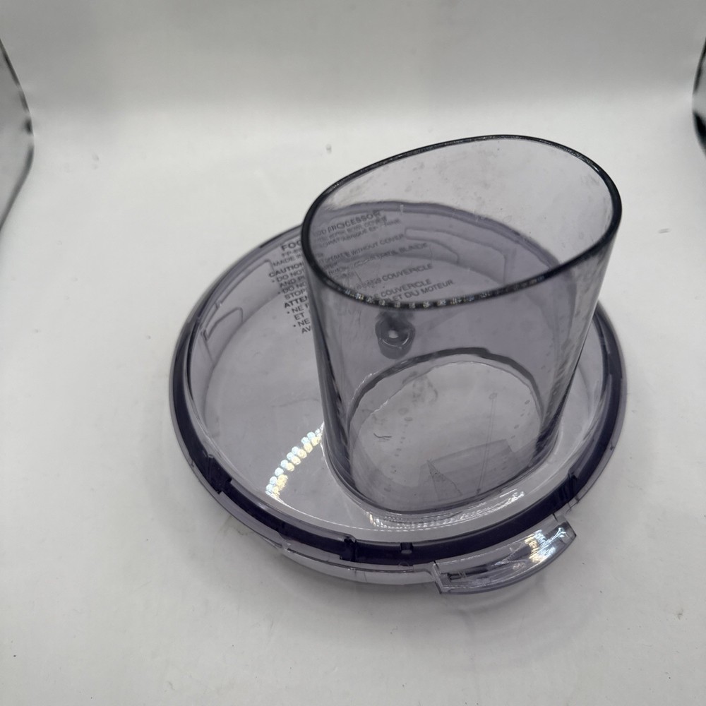 Cuisinart Food Processor FP-8 Original Work Bowl Cover Lid FP-8WBC