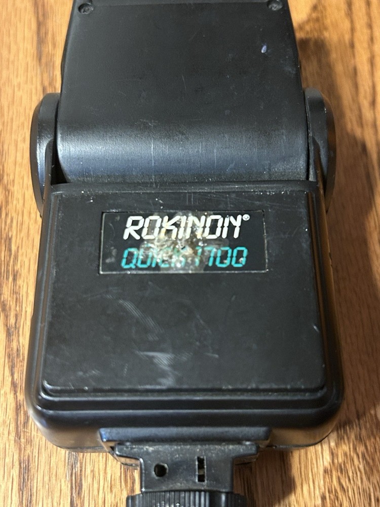 Rokinon Quick 1700 Camera Flash UNTESTED!!!