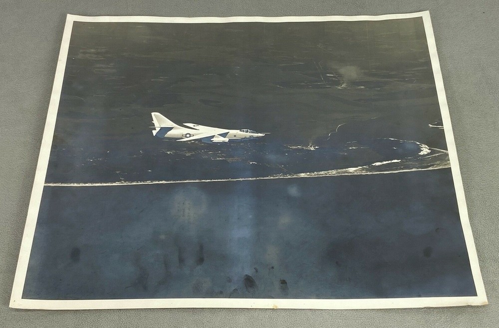 Vintage US Navy A-3 Skywarrior Aircraft Large Photo Print
