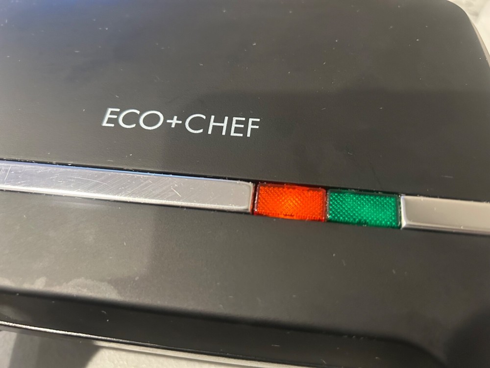 Eco+Chef Copper Series Ceramic Nonstick Waffle Maker Tested Working 760W