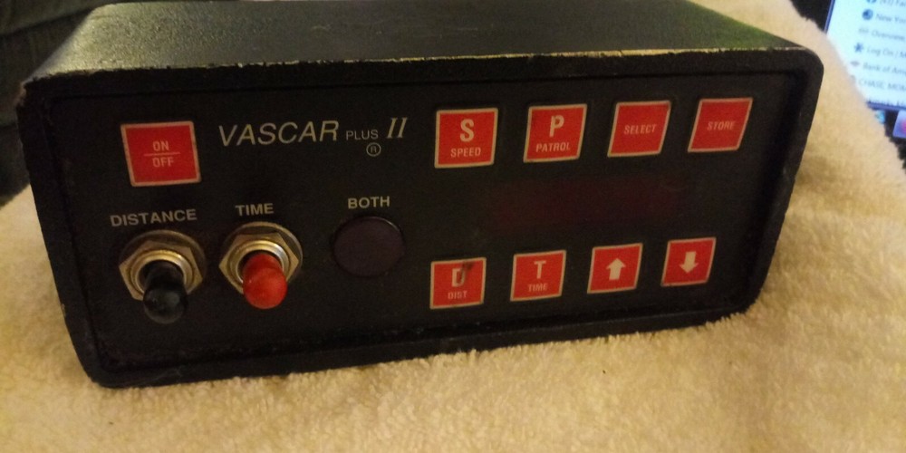 Vascar Plus II Traffic Safety System Control head only