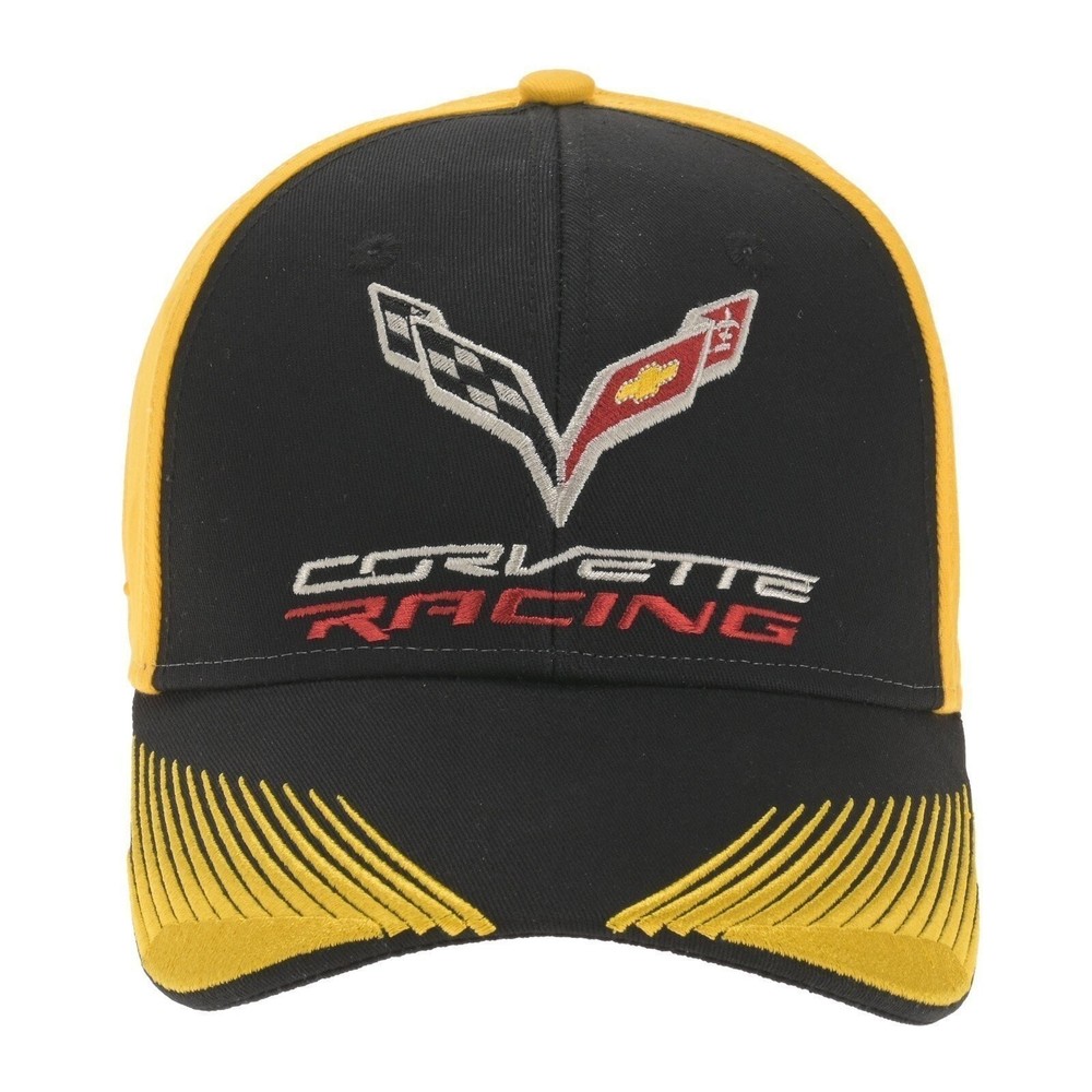 2017-2019 Corvette C7 Racing Sharp Ride Hat Yellow and Black