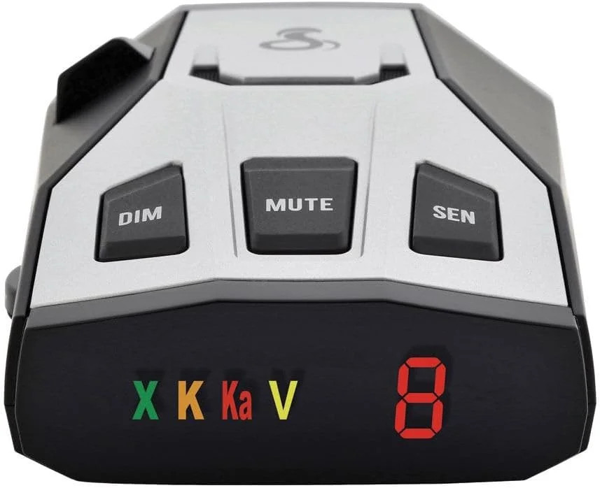 Laser Radar Detector Long Range False Alert Filter Display