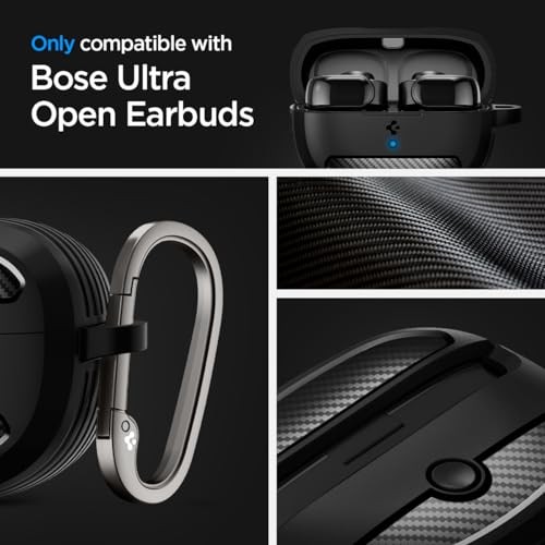 Rugged Armor Designed for Bose Ultra Open Earbuds (2024) Matte Black