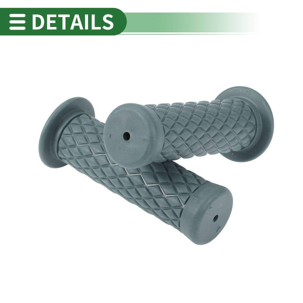 1" 25mm Motorcycle Knobs Handlebar Cover TPU Knobs Grey Blue