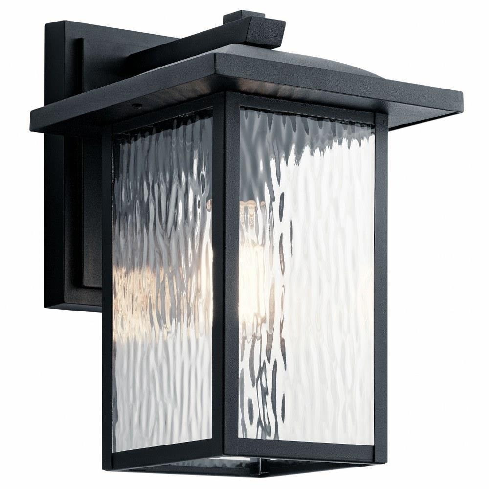 1 light Medium Outdoor Wall Lantern - with Transitional inspirations - 13.25