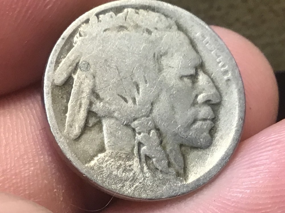 1925-D Buffalo Nickel, Restored Date, 1 Coin