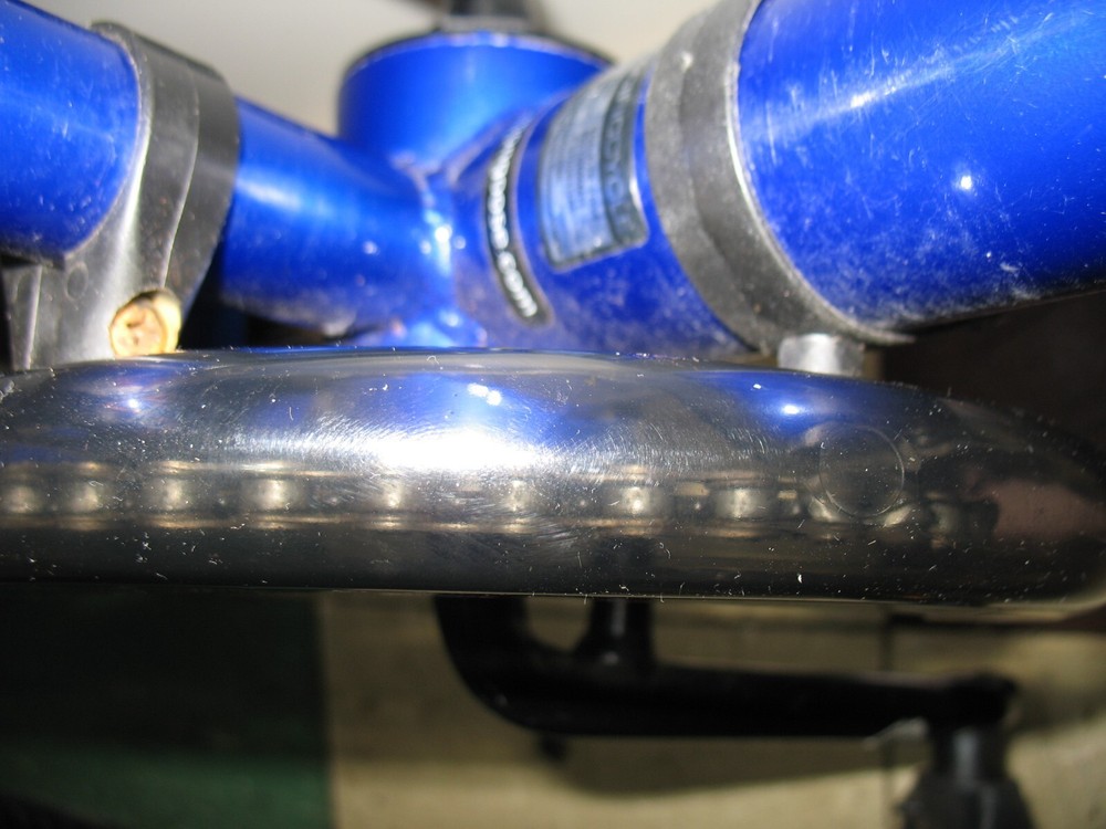 Light Smoked Plastic Bicycle Chain Guard Without Hardware #6