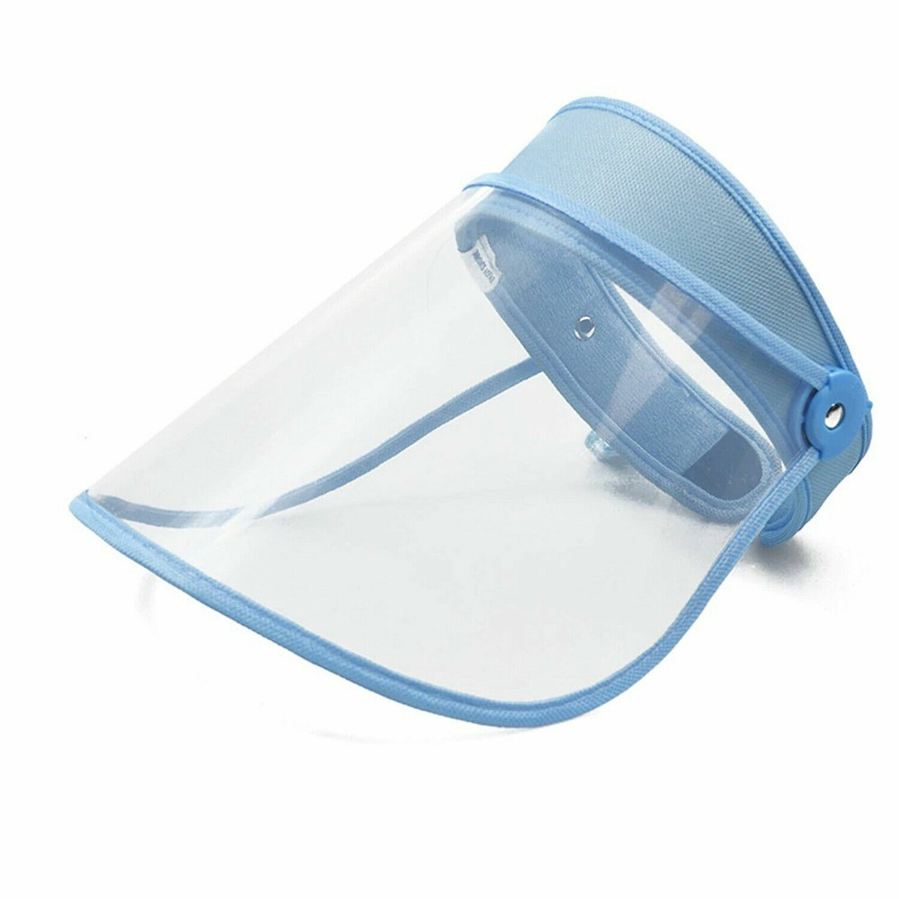 4 Pack Adjustable & Reusable Flip Up Face Shield Visor, up & down movement.
