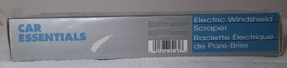 ELECTRIC WINDSHIELD SCRAPER Star case. Tested.
