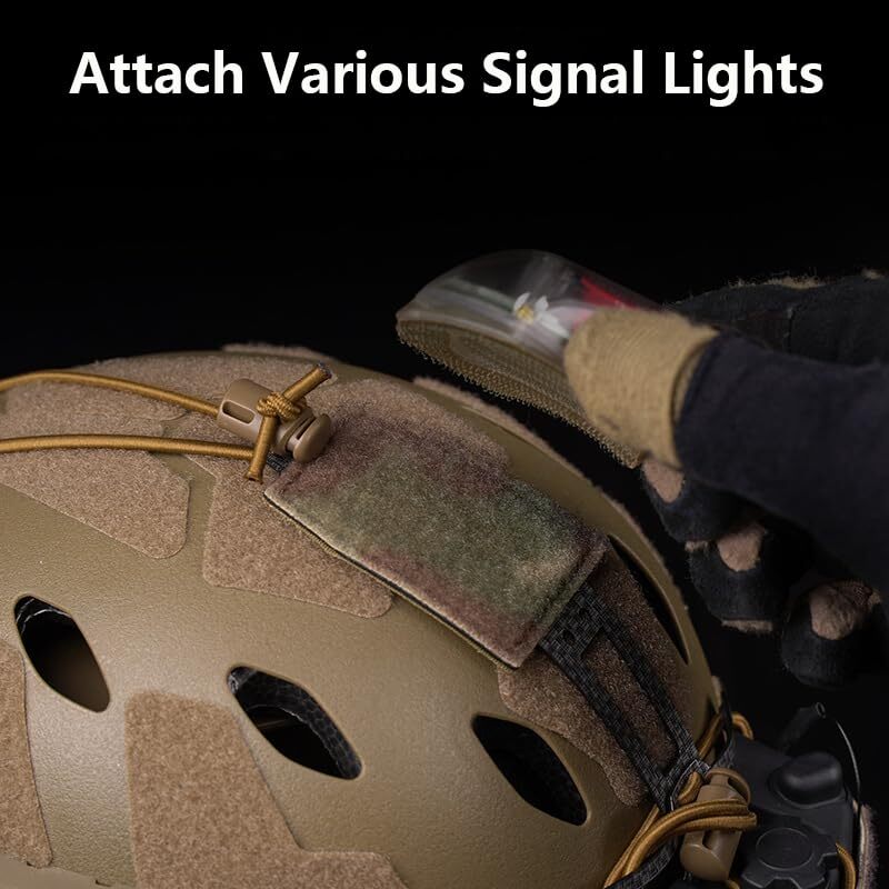 Tactical PVS31 NVG Battery Storage Box Retention System Fast Helmet T-type Pouch
