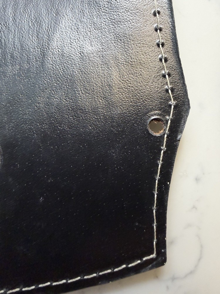 Leather Firefighter Helmet Shield SAFD - Firefighter.